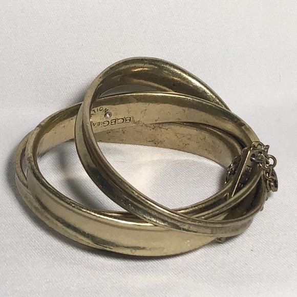 BCBGeneration Gold Tone Bangle Set - Picture 4 of 9